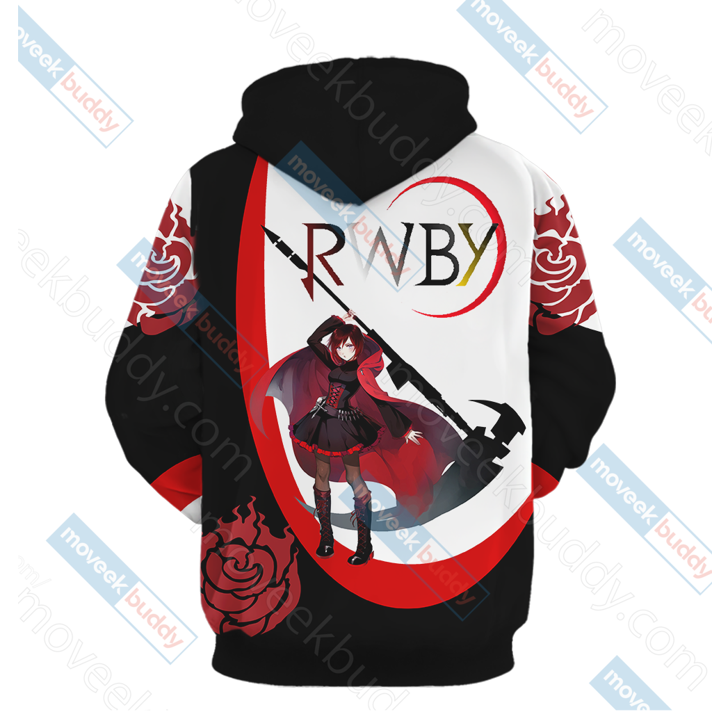 RWBY - Ruby Rose New Unisex 3D T-shirt