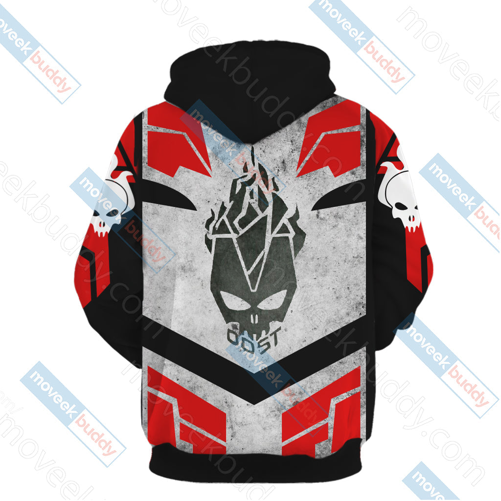 Halo - ODST Unisex 3D T-shirt Hoodie Tank Top Hawaiian Shirt Beach Shorts Joggers