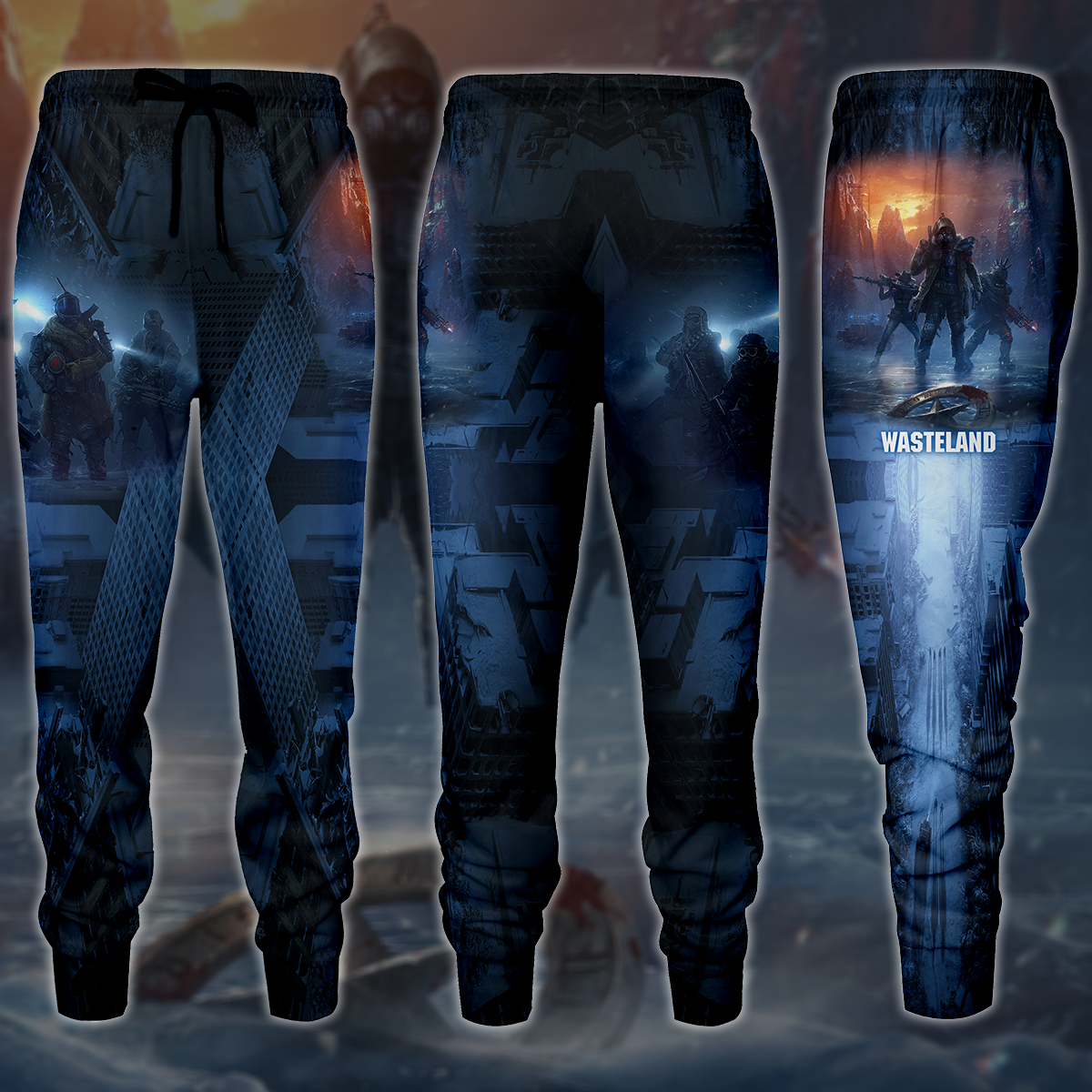 Wasteland 3 Video Game 3D All Over Printed T-shirt Tank Top Zip Hoodie Pullover Hoodie Hawaiian Shirt Beach Shorts Jogger Joggers S