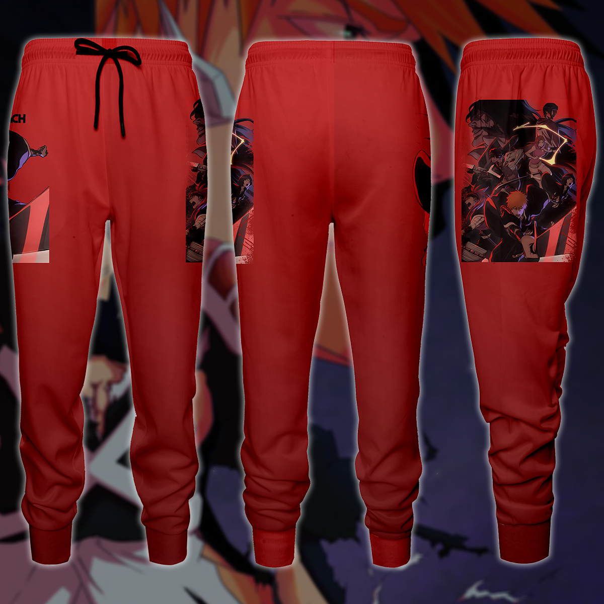 Bleach Anime 3D All Over Print T-shirt Tank Top Zip Hoodie Pullover Hoodie Hawaiian Shirt Beach Shorts Jogger Joggers S