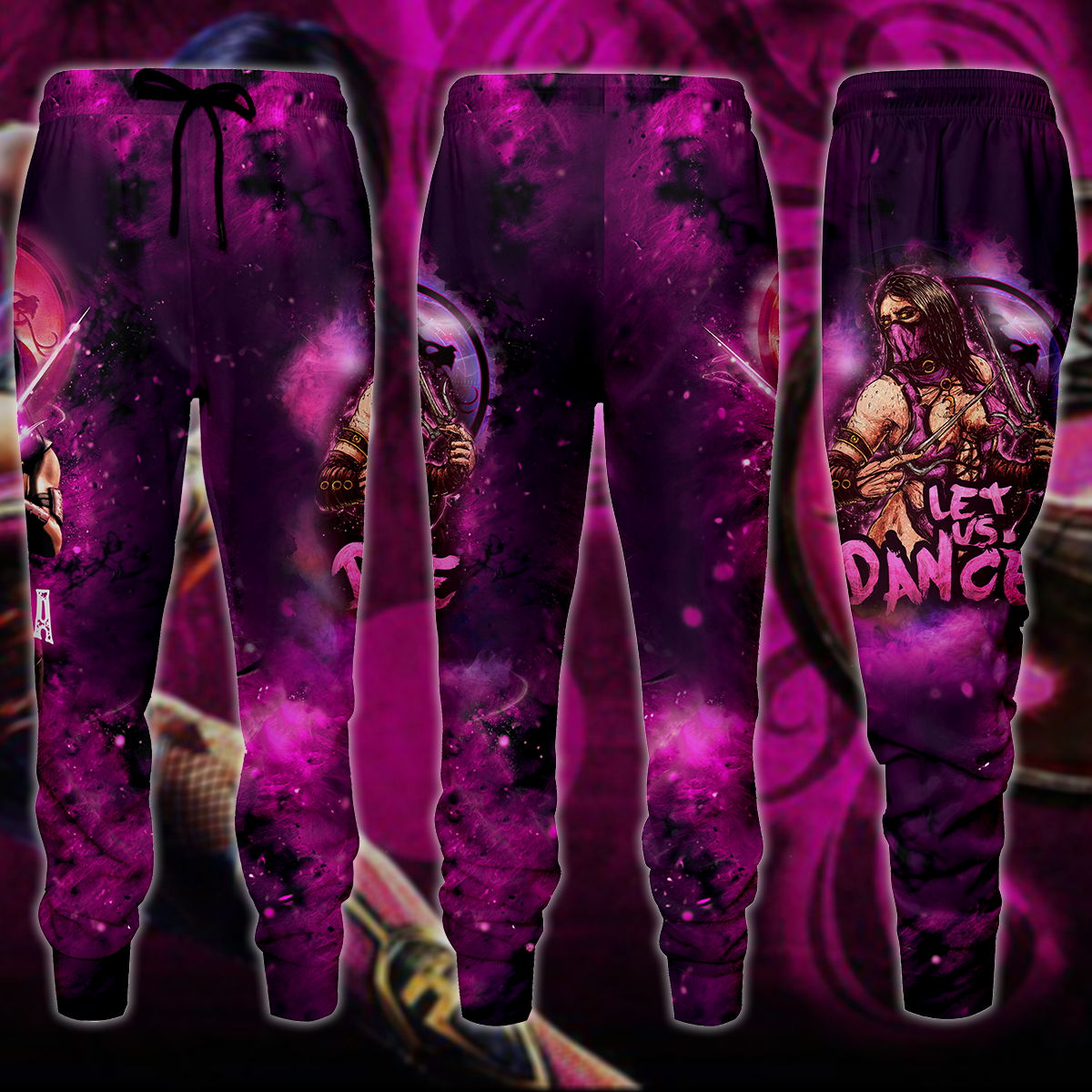 Mortal Kombat: Mileena 3D All Over Print T-shirt Tank Top Zip Hoodie Pullover Hoodie Hawaiian Shirt Beach Shorts Jogger Joggers S