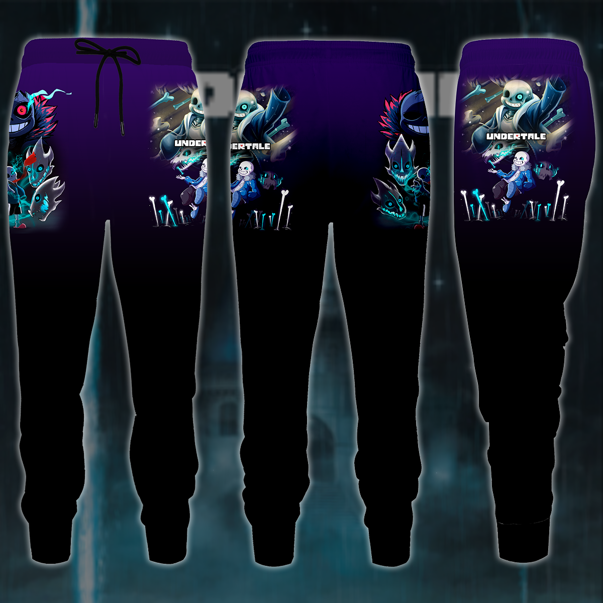 Undertale Video Game 3D All Over Printed T-shirt Tank Top Zip Hoodie Pullover Hoodie Hawaiian Shirt Beach Shorts Joggers Joggers S