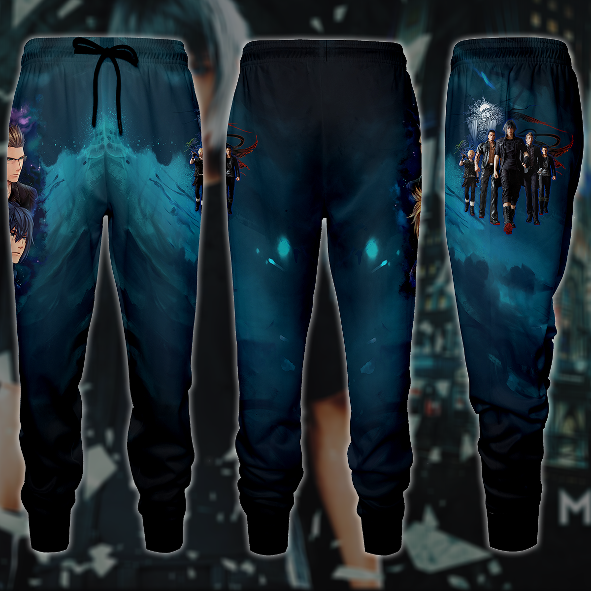 Final Fantasy XV Video Game 3D All Over Printed T-shirt Tank Top Zip Hoodie Pullover Hoodie Hawaiian Shirt Beach Shorts Jogger Joggers S