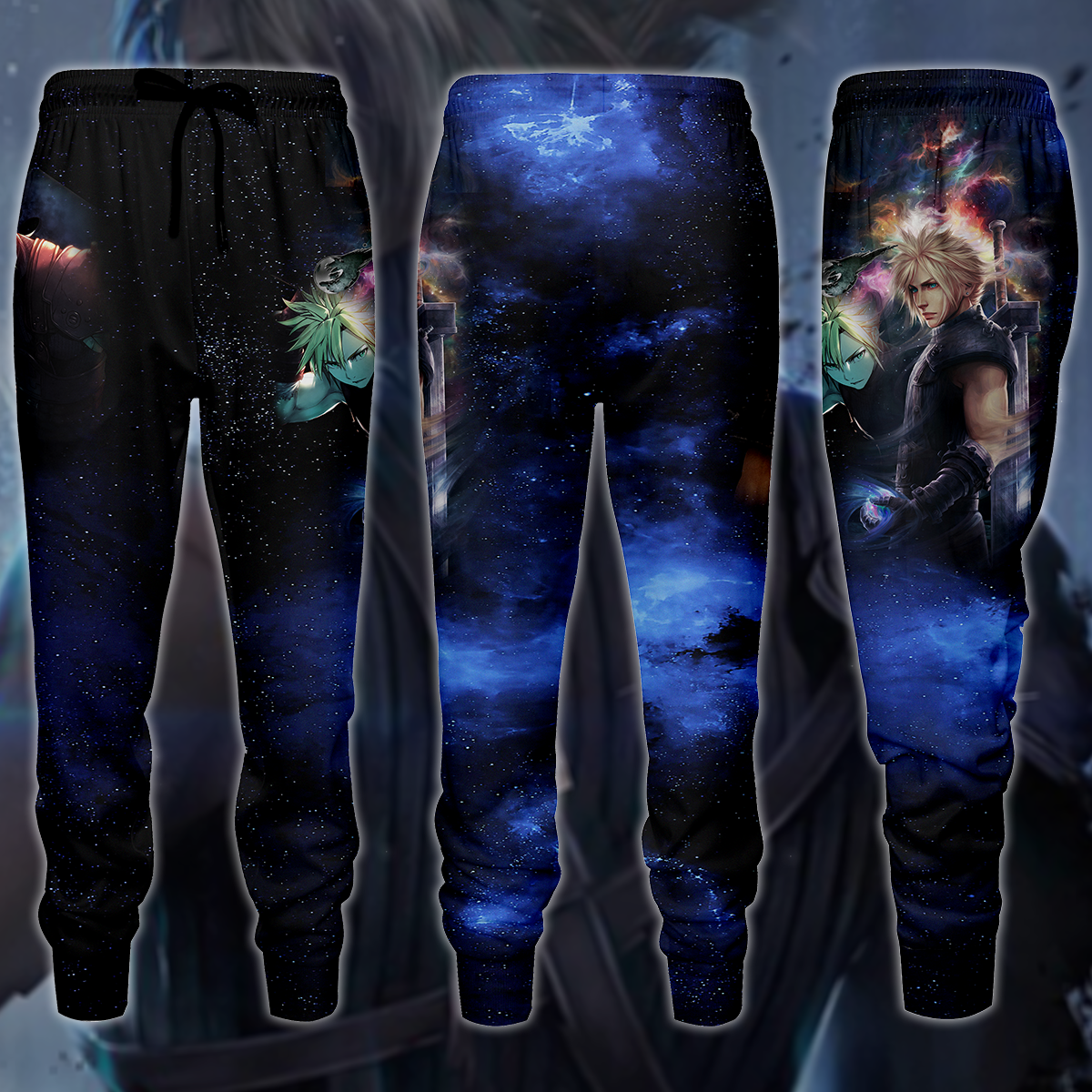 Final Fantasy VII Tidus Video Game 3D All Over Print T-shirt Tank Top Zip Hoodie Pullover Hoodie Hawaiian Shirt Beach Shorts Jogger Joggers S