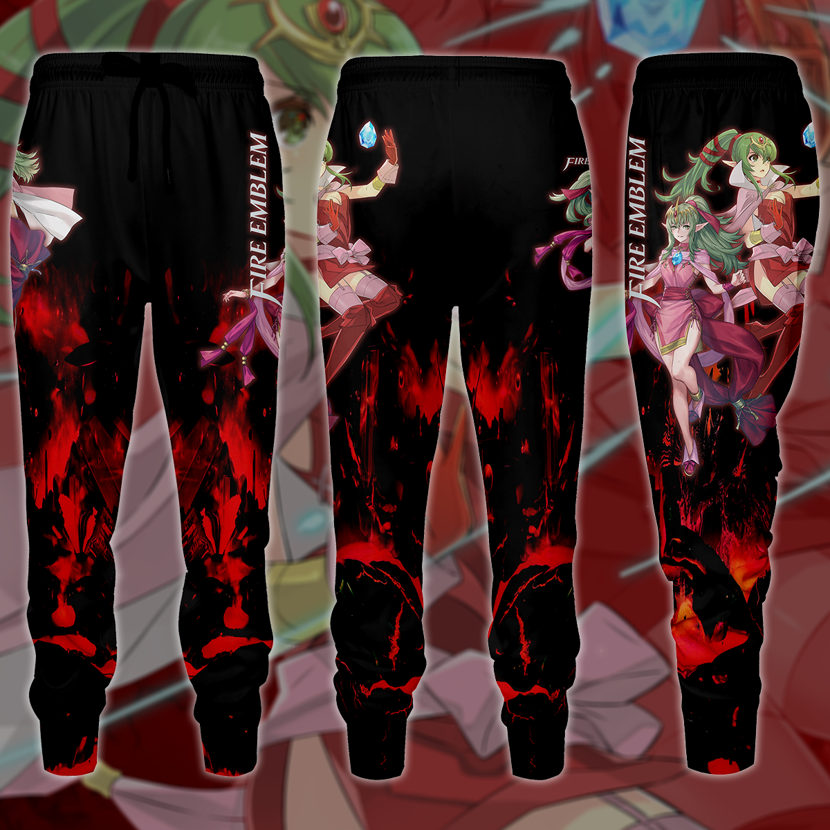 Fire Emblem - Tiki Video Game 3D All Over Printed T-shirt Tank Top Zip Hoodie Pullover Hoodie Hawaiian Shirt Beach Shorts Jogger Joggers S
