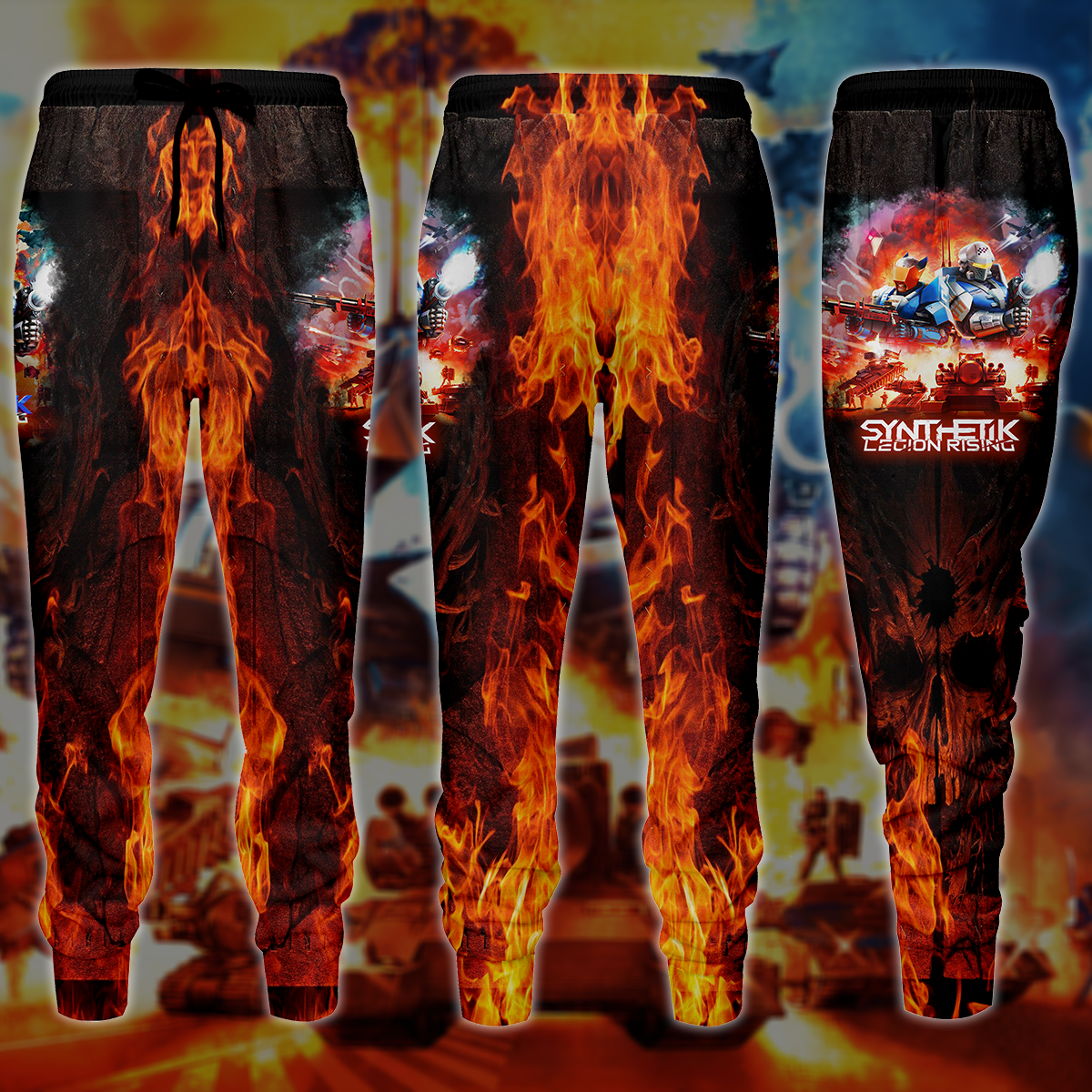 Synthetik: Legion Rising Video Game 3D All Over Printed T-shirt Tank Top Zip Hoodie Pullover Hoodie Hawaiian Shirt Beach Shorts Jogger Joggers S