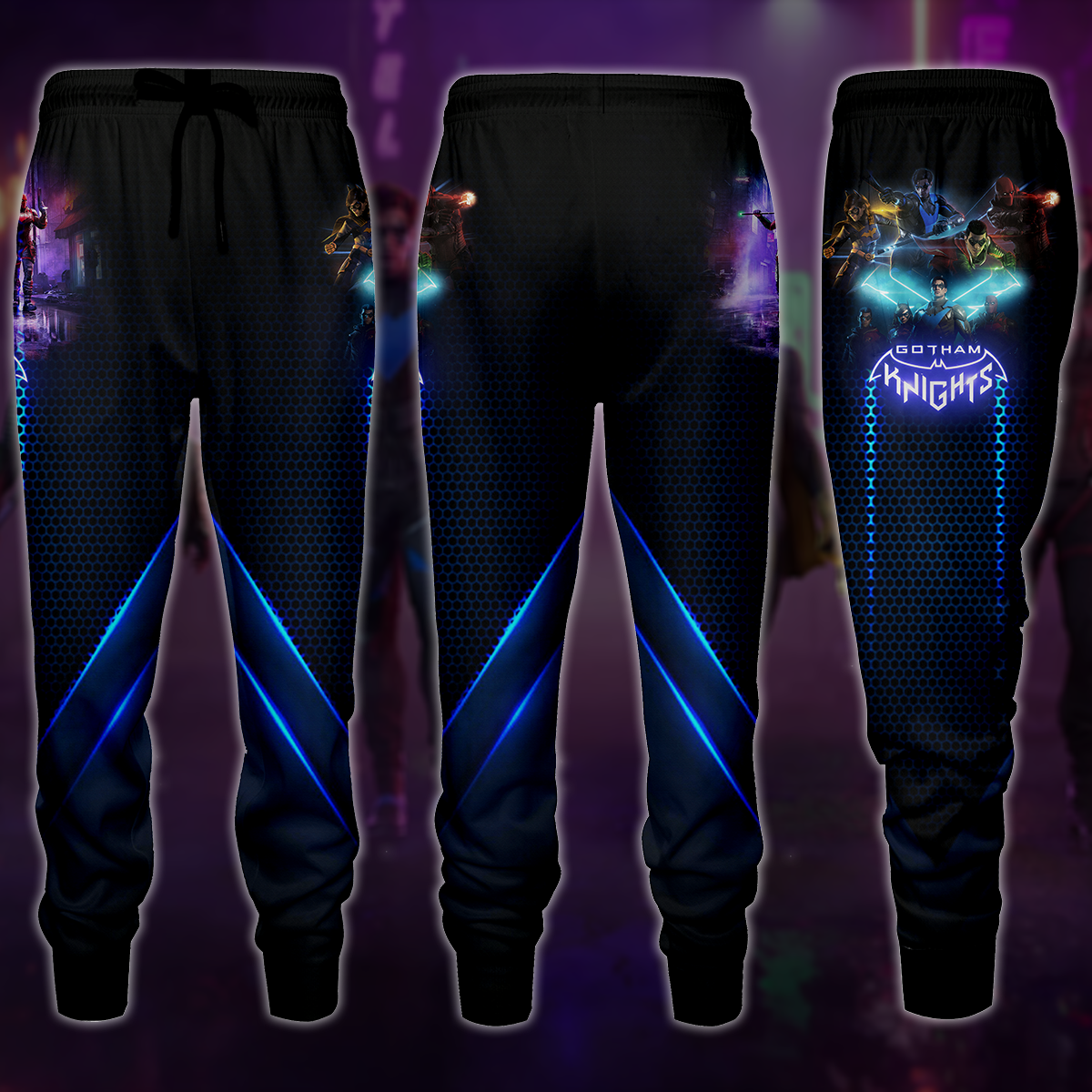 Gotham Knights Video Game 3D All Over Print T-shirt Tank Top Zip Hoodie Pullover Hoodie Hawaiian Shirt Beach Shorts Jogger Joggers S