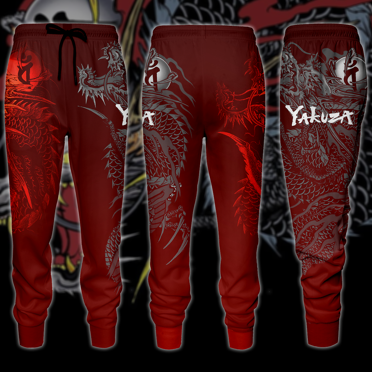 Yakuza Video Game 3D All Over Printed T-shirt Tank Top Zip Hoodie Pullover Hoodie Hawaiian Shirt Beach Shorts Jogger Joggers S
