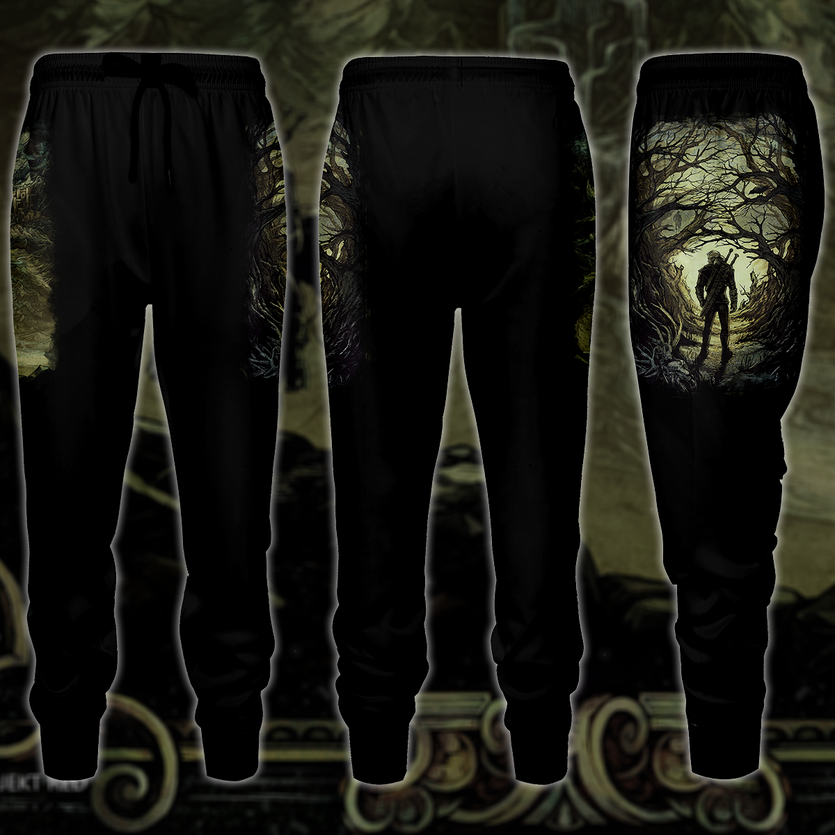 The Witcher Video Game 3D All Over Printed T-shirt Tank Top Zip Hoodie Pullover Hoodie Hawaiian Shirt Beach Shorts Jogger Joggers S