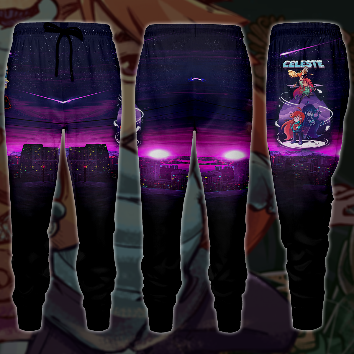 Celeste Video Game 3D All Over Printed T-shirt Tank Top Zip Hoodie Pullover Hoodie Hawaiian Shirt Beach Shorts Jogger Joggers S