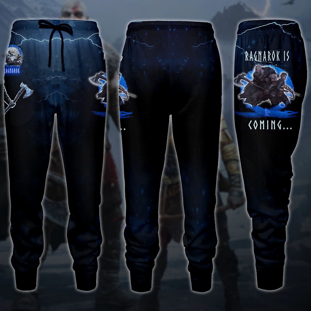 God Of War Ragnarok Video Game 3D All Over Printed T-shirt Tank Top Zip Hoodie Pullover Hoodie Hawaiian Shirt Beach Shorts Jogger Joggers S