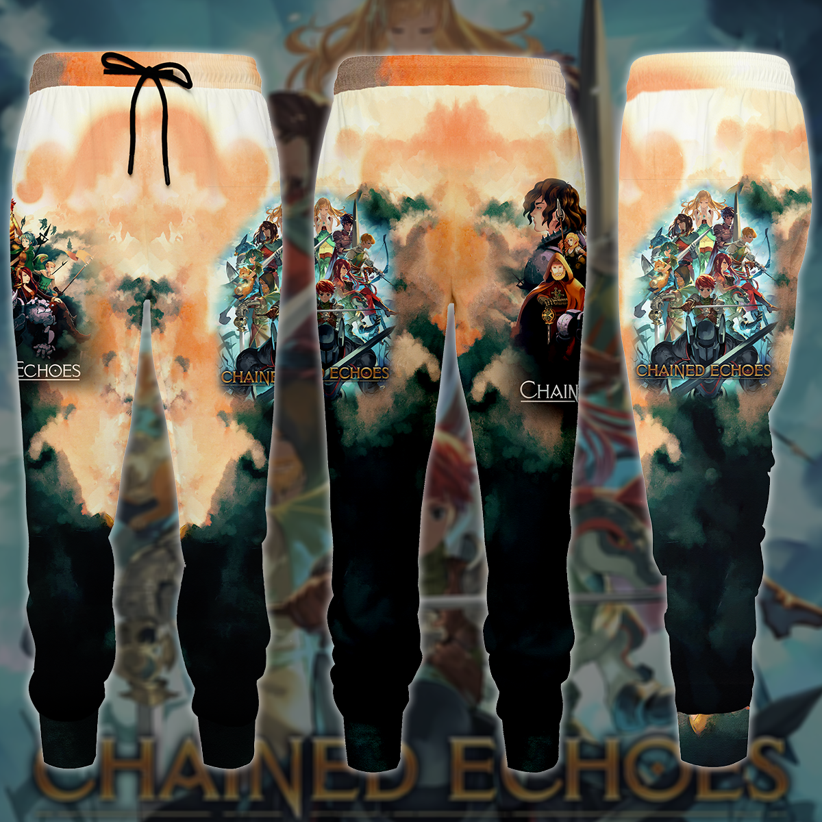 Chained Echoes Video Game 3D All Over Printed T-shirt Tank Top Zip Hoodie Pullover Hoodie Hawaiian Shirt Beach Shorts Joggers Joggers S