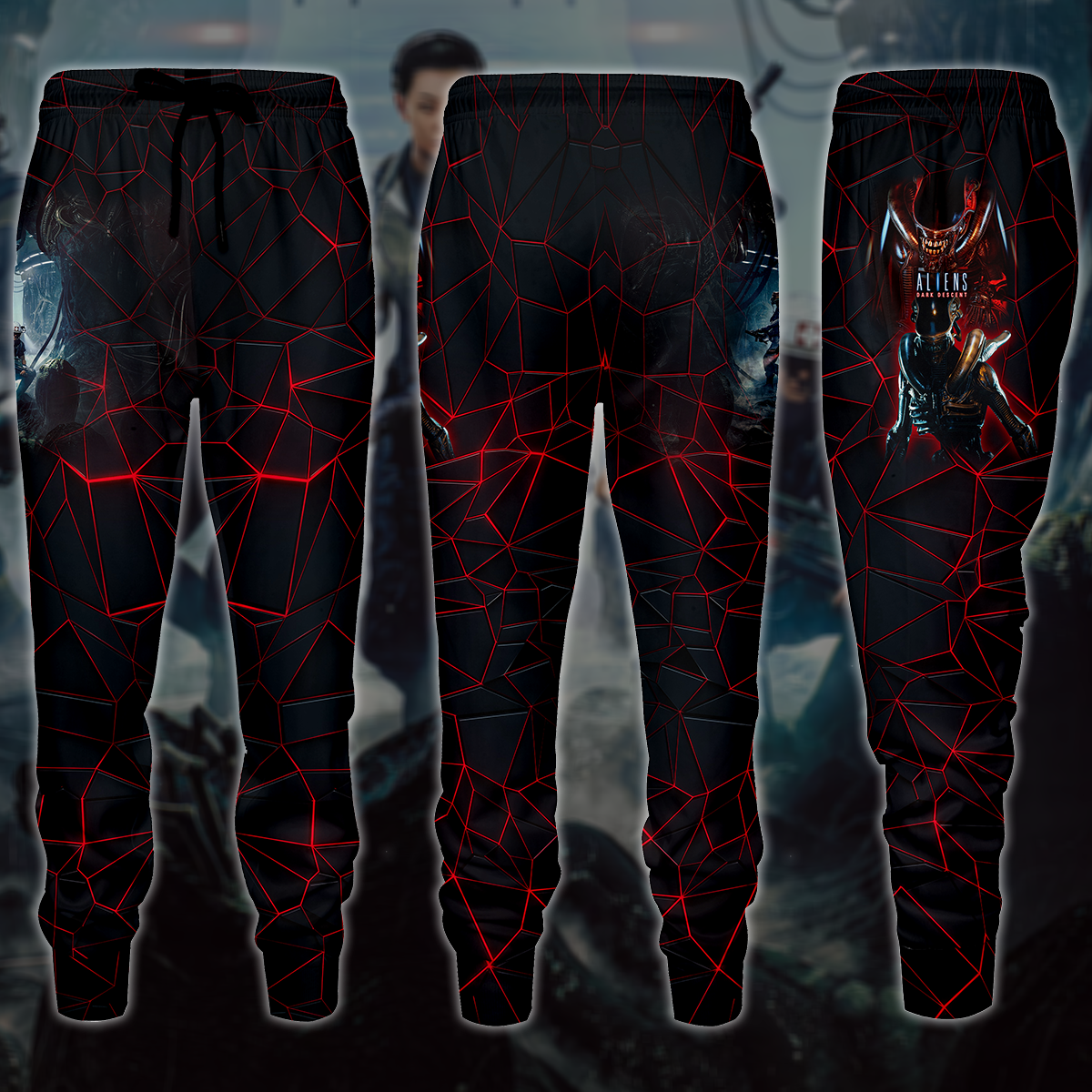 Aliens: Dark Descent Video Game 3D All Over Printed T-shirt Tank Top Zip Hoodie Pullover Hoodie Hawaiian Shirt Beach Shorts Jogger Joggers S