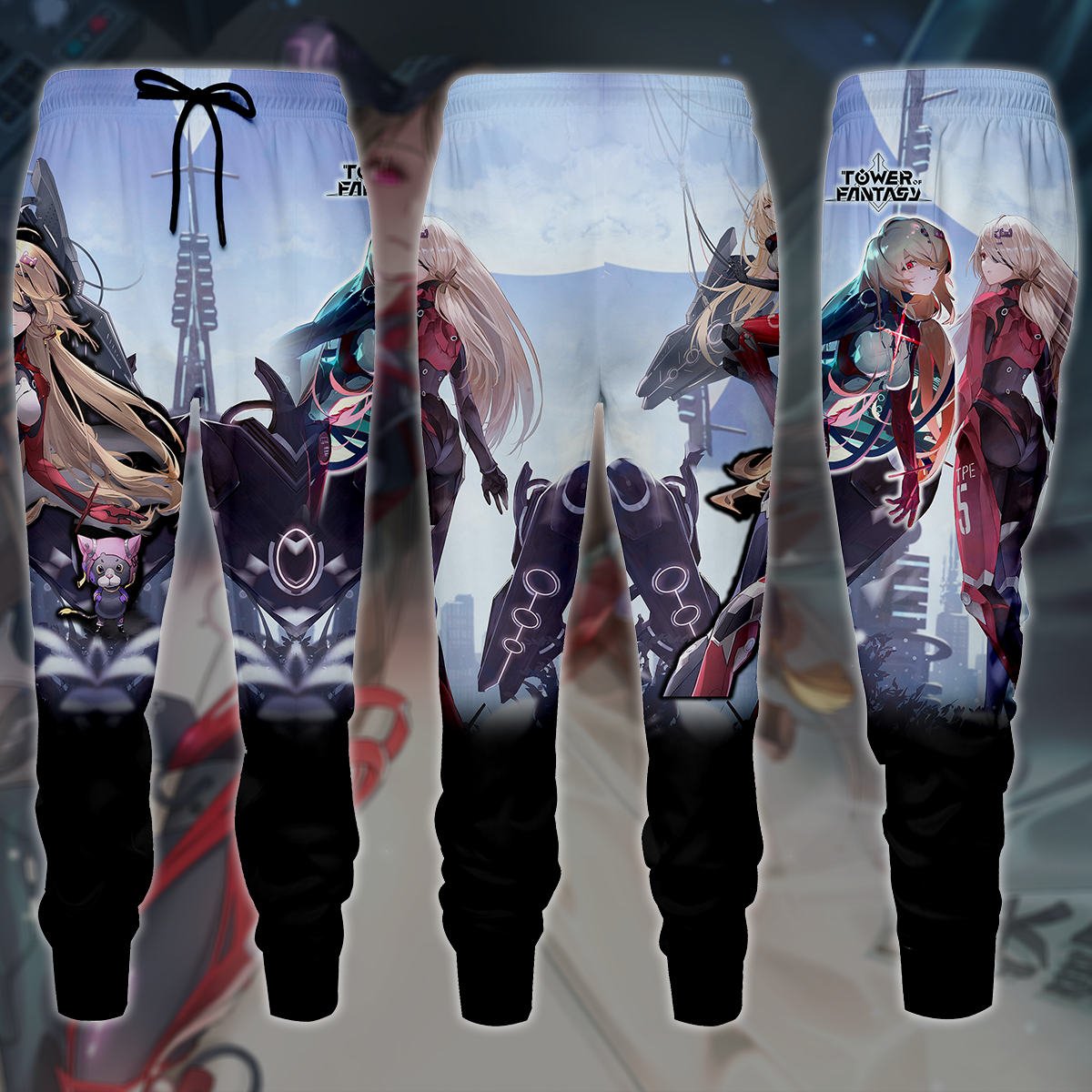 Tower Of Fantasy Video Game 3D All Over Printed T-shirt Tank Top Zip Hoodie Pullover Hoodie Hawaiian Shirt Beach Shorts Jogger Joggers S