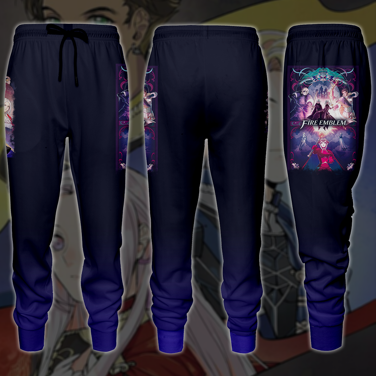 Fire Emblem: Three Houses Video Game 3D All Over Printed T-shirt Tank Top Zip Hoodie Pullover Hoodie Hawaiian Shirt Beach Shorts Jogger Joggers S