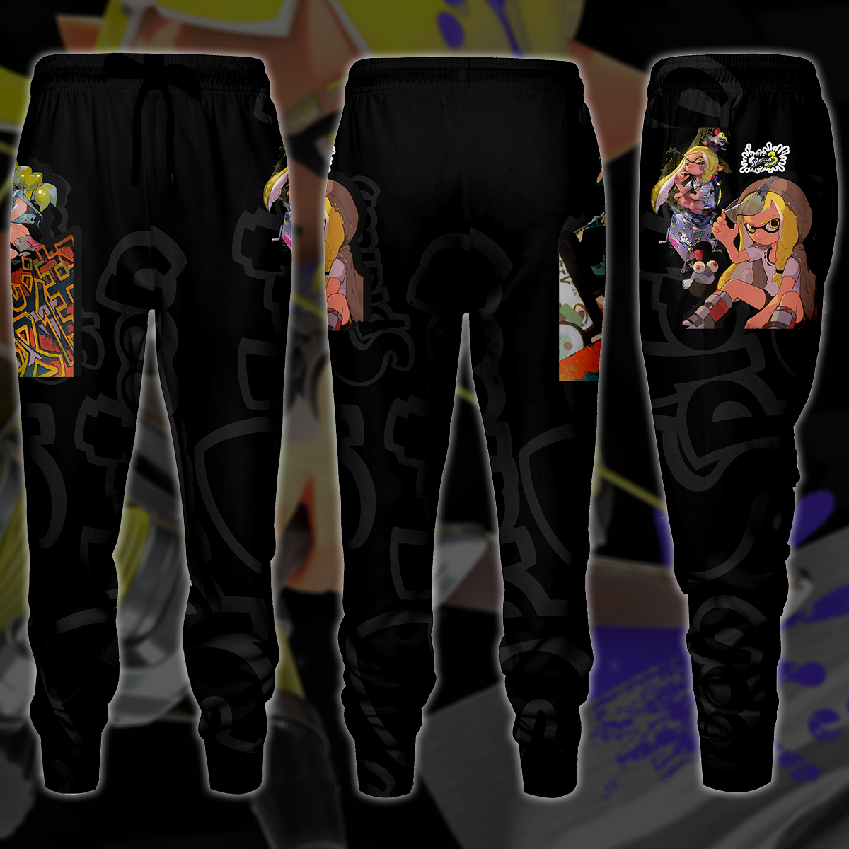 Splatoon 3 Video Game 3D All Over Printed T-shirt Tank Top Zip Hoodie Pullover Hoodie Hawaiian Shirt Beach Shorts Jogger Joggers S