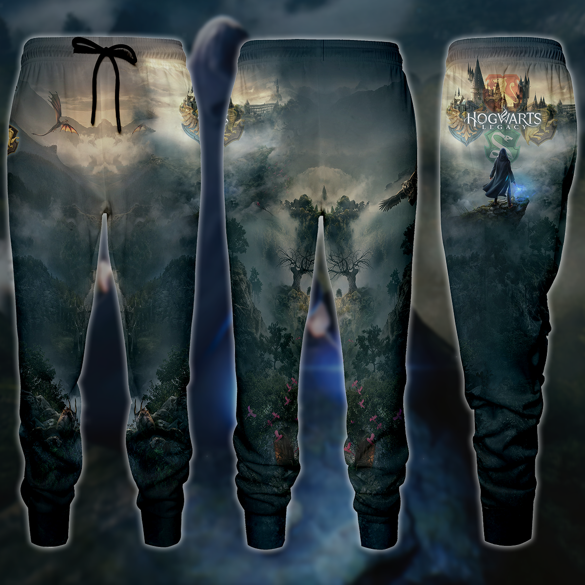 Hogwarts Legacy Video Game 3D All Over Printed T-shirt Tank Top Zip Hoodie Pullover Hoodie Hawaiian Shirt Beach Shorts Jogger Joggers S