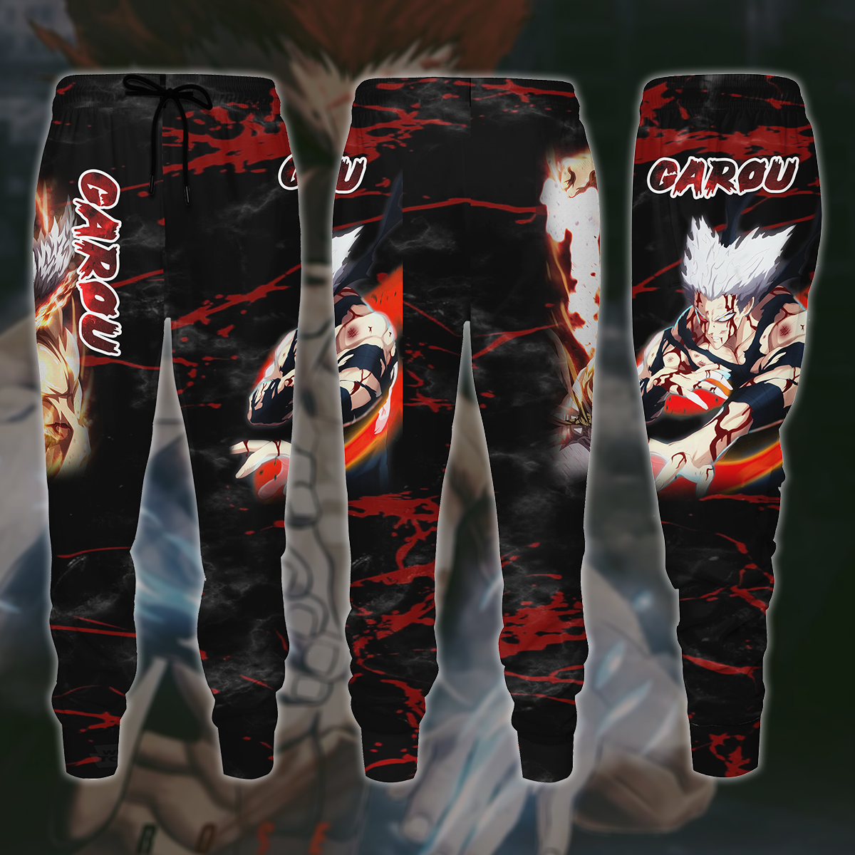 One Punch Man Garou 3D All Over Print T-shirt Tank Top Zip Hoodie Pullover Hoodie Hawaiian Shirt Beach Shorts Jogger Joggers S