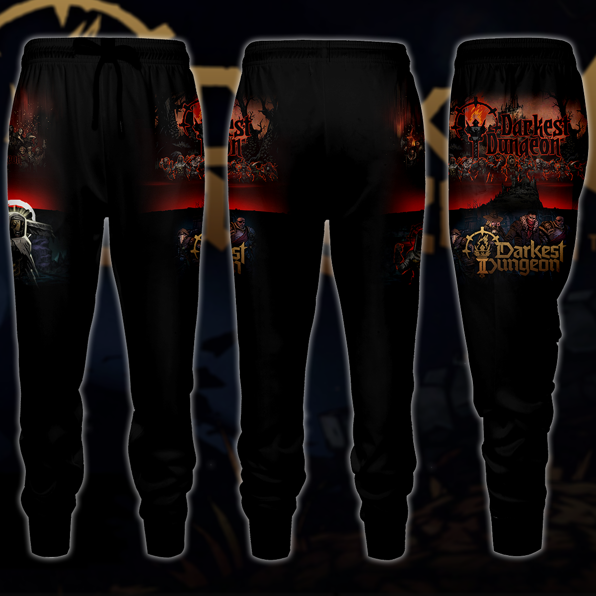 Darkest Dungeon Video Game 3D All Over Print T-shirt Tank Top Zip Hoodie Pullover Hoodie Hawaiian Shirt Beach Shorts Jogger Joggers S