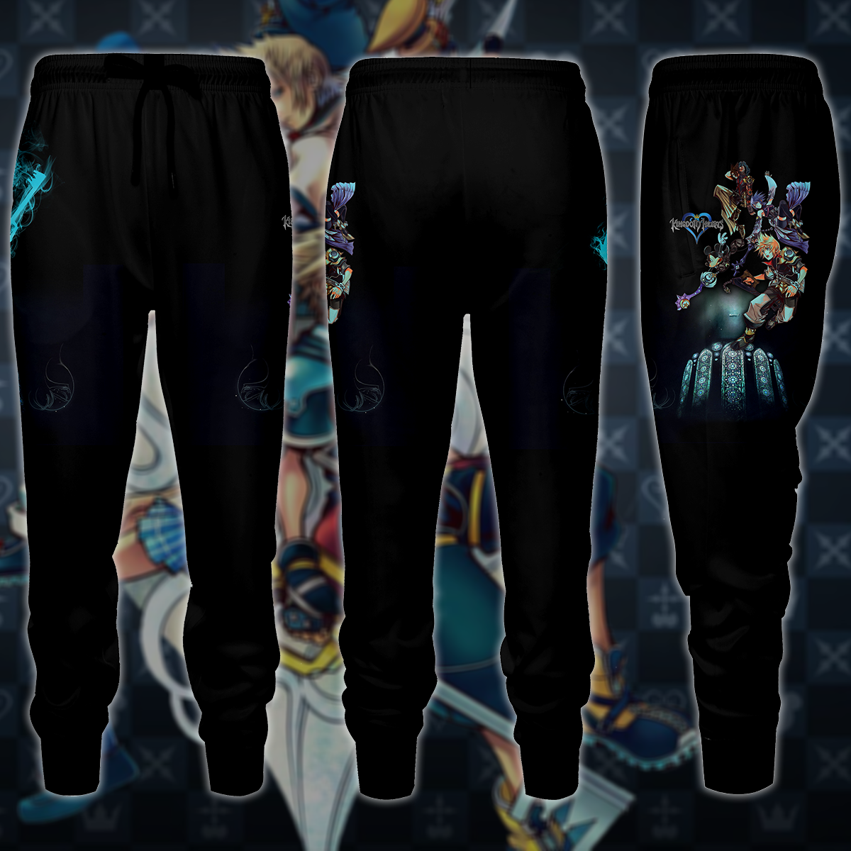 Kingdom Hearts Video Game 3D All Over Print T-shirt Tank Top Zip Hoodie Pullover Hoodie Hawaiian Shirt Beach Shorts Jogger Joggers S