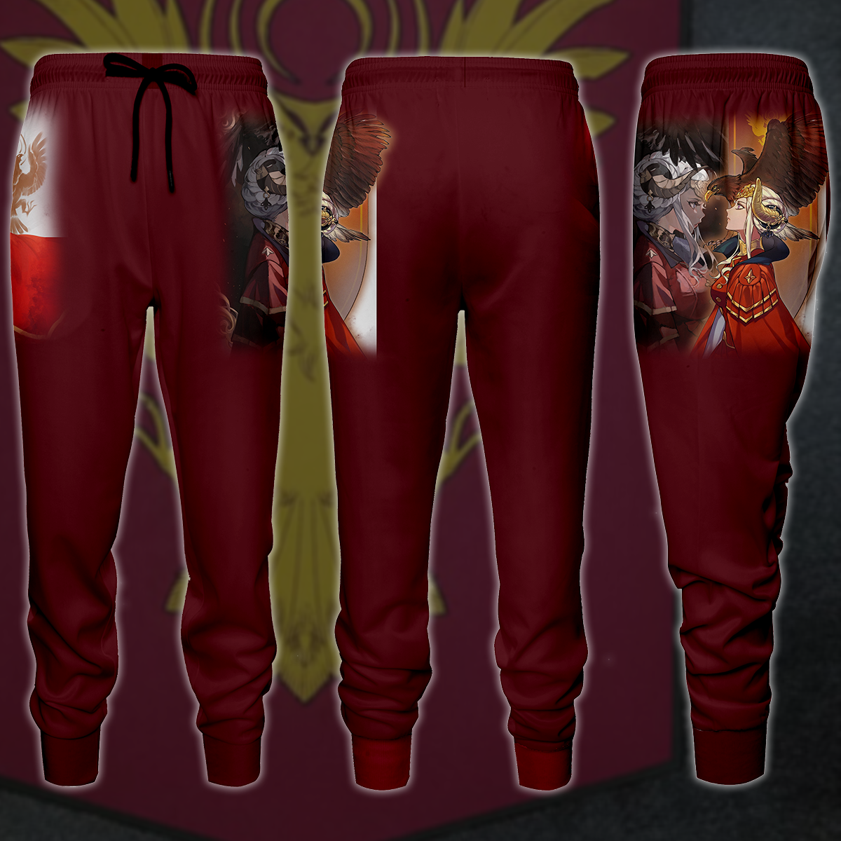 Fire Emblem Edelgard Video Game 3D All Over Printed T-shirt Tank Top Zip Hoodie Pullover Hoodie Hawaiian Shirt Beach Shorts Jogger Joggers S