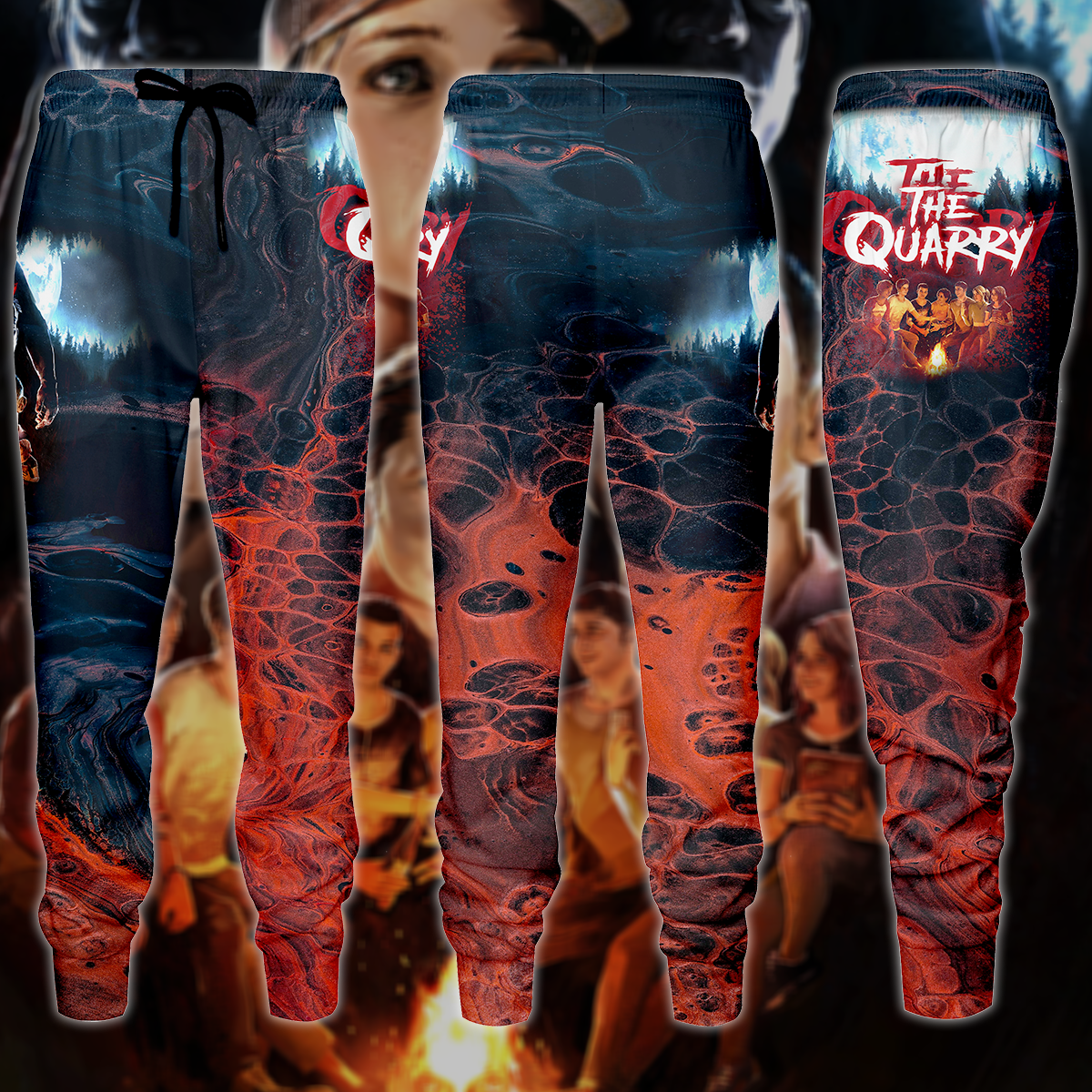 The Quarry Video Game 3D All Over Print T-shirt Tank Top Zip Hoodie Pullover Hoodie Hawaiian Shirt Beach Shorts Jogger Joggers S