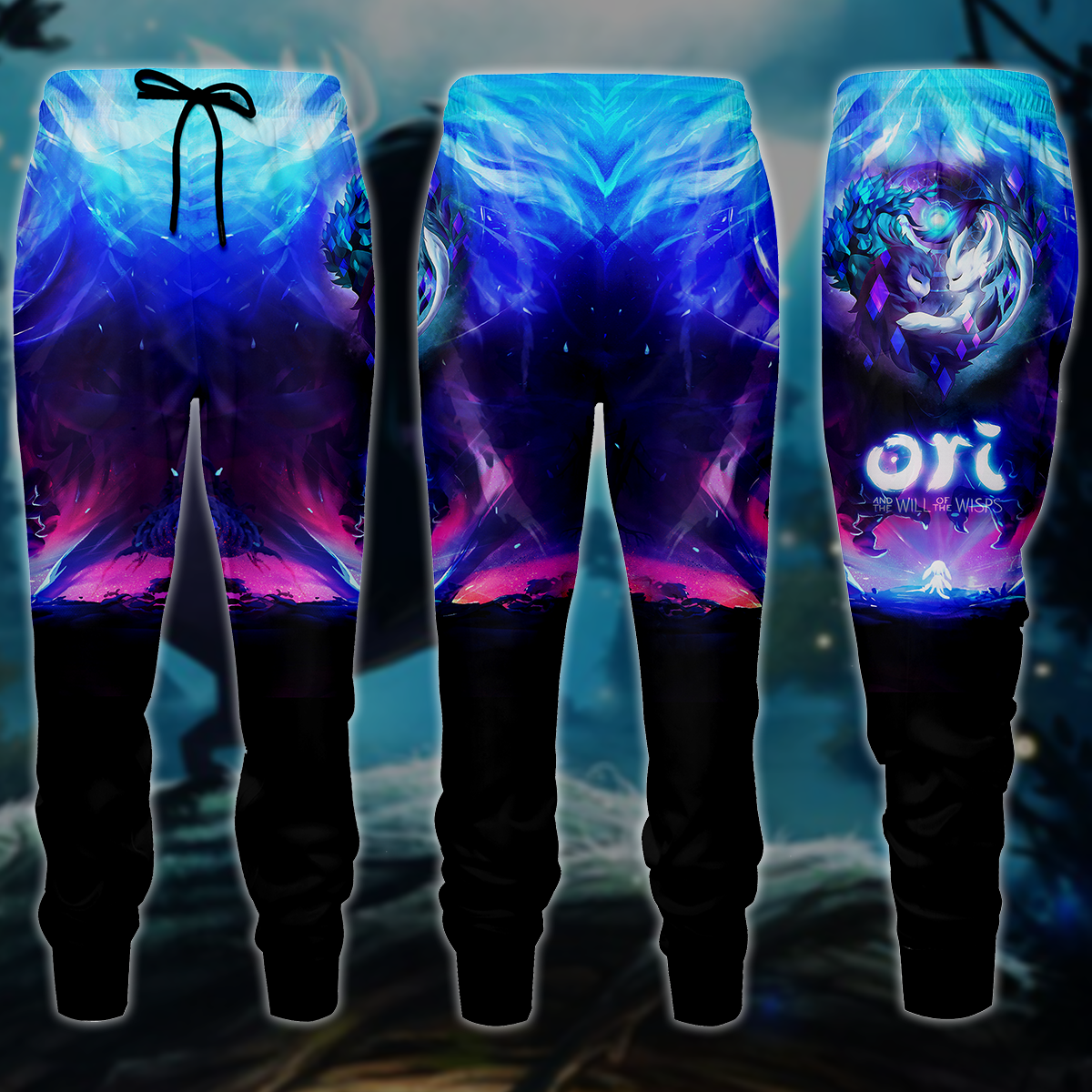 Ori and the Will of the Wisps Video Game 3D All Over Printed T-shirt Tank Top Zip Hoodie Pullover Hoodie Hawaiian Shirt Beach Shorts Jogger Joggers S