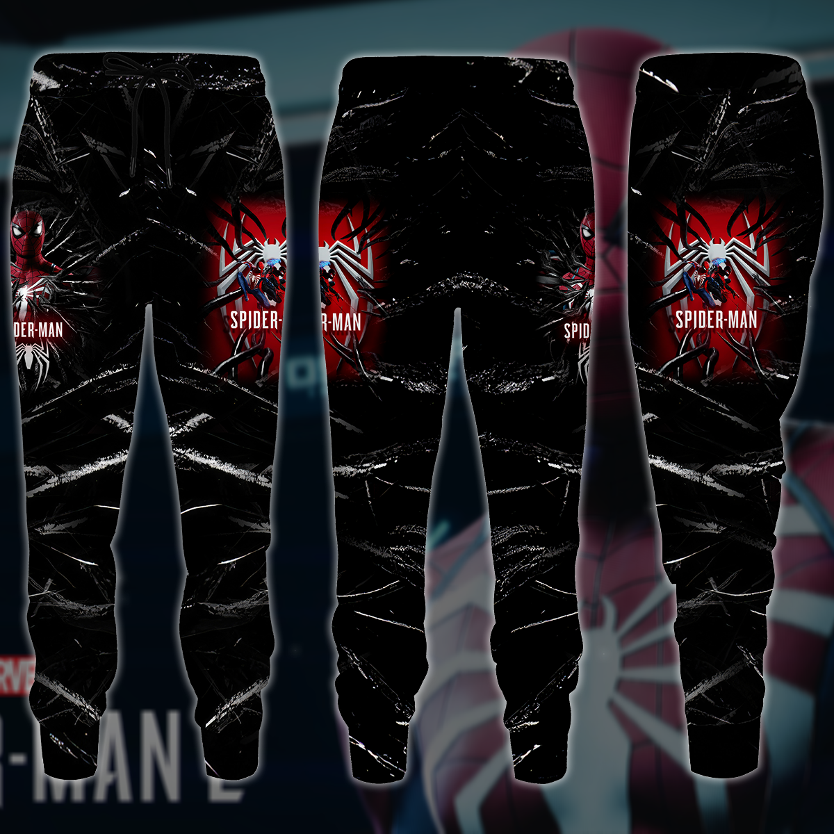 Spider-Man 2 Video Game All Over Printed T-shirt Tank Top Zip Hoodie Pullover Hoodie Hawaiian Shirt Beach Shorts Joggers Joggers S