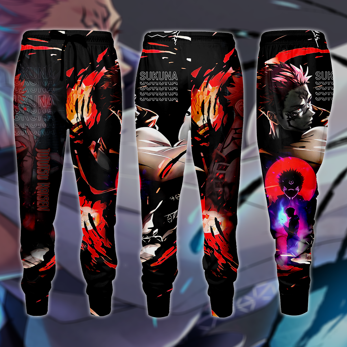 Jujutsu Kaisen 3D All Over Print T-shirt Tank Top Zip Hoodie Pullover Hoodie Hawaiian Shirt Beach Shorts Jogger Joggers S