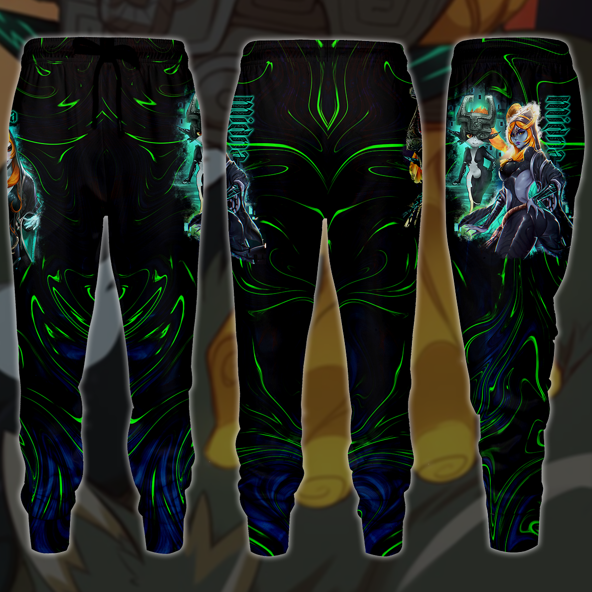 Legend of Zelda Midna Video Game 3D All Over Print T-shirt Tank Top Zip Hoodie Pullover Hoodie Hawaiian Shirt Beach Shorts Jogger Joggers S