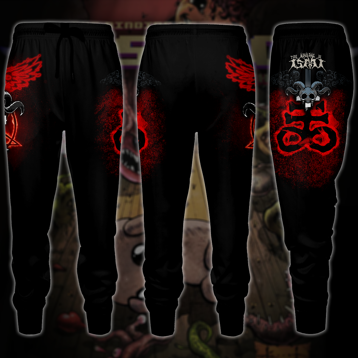 The Binding of Isaac: Rebirth Video Game 3D All Over Printed T-shirt Tank Top Zip Hoodie Pullover Hoodie Hawaiian Shirt Beach Shorts Jogger Joggers S