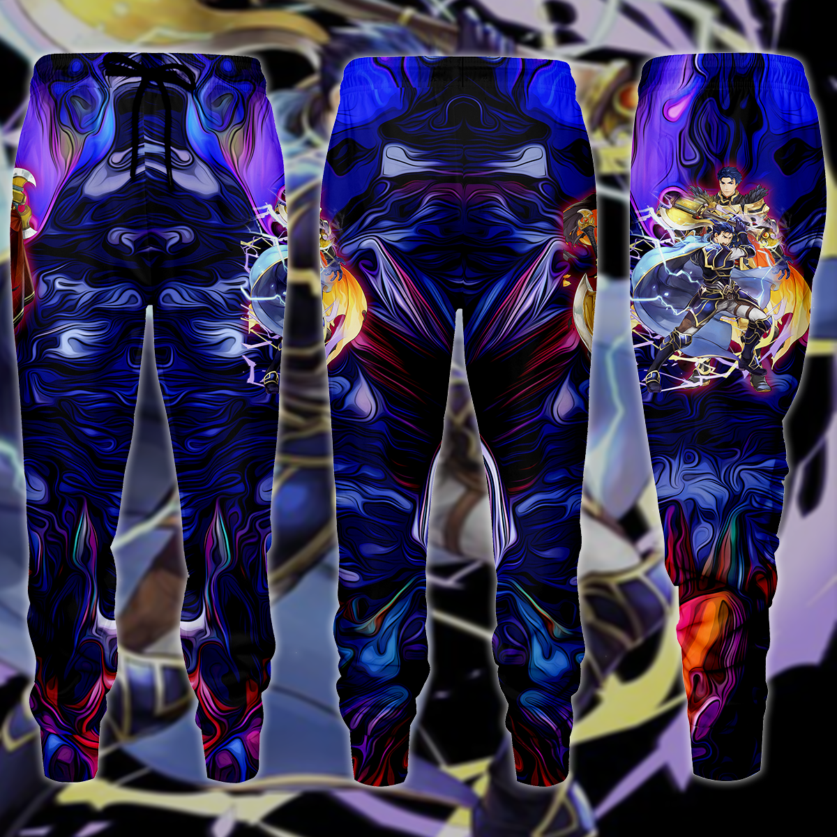 Fire Emblem Hector Video Game 3D All Over Print T-shirt Tank Top Zip Hoodie Pullover Hoodie Hawaiian Shirt Beach Shorts Jogger Joggers S