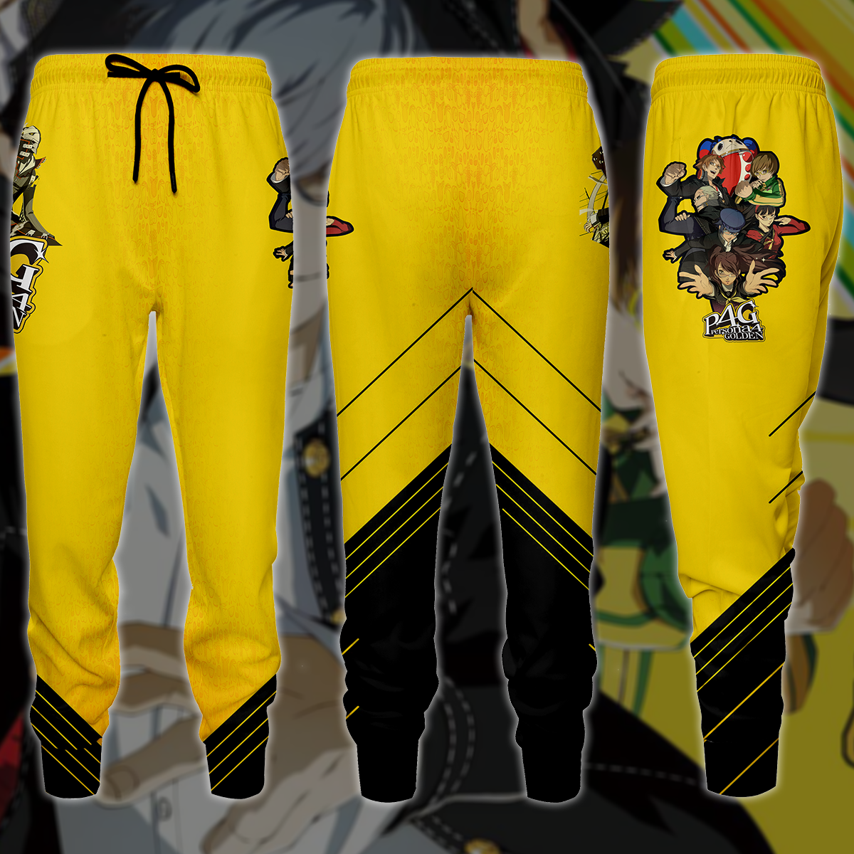 Persona 4 Golden Video Game 3D All Over Printed T-shirt Tank Top Zip Hoodie Pullover Hoodie Hawaiian Shirt Beach Shorts Jogger Joggers S