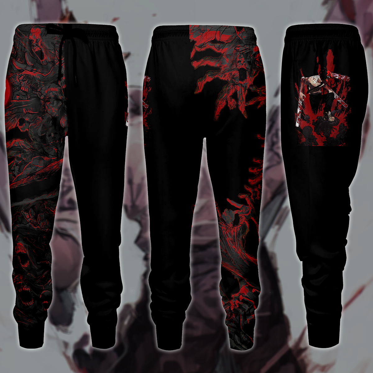 Chainsaw Man Anime Anime Manga 3D All Over Printed T-shirt Tank Top Zip Hoodie Pullover Hoodie Hawaiian Shirt Beach Shorts Jogger Joggers S