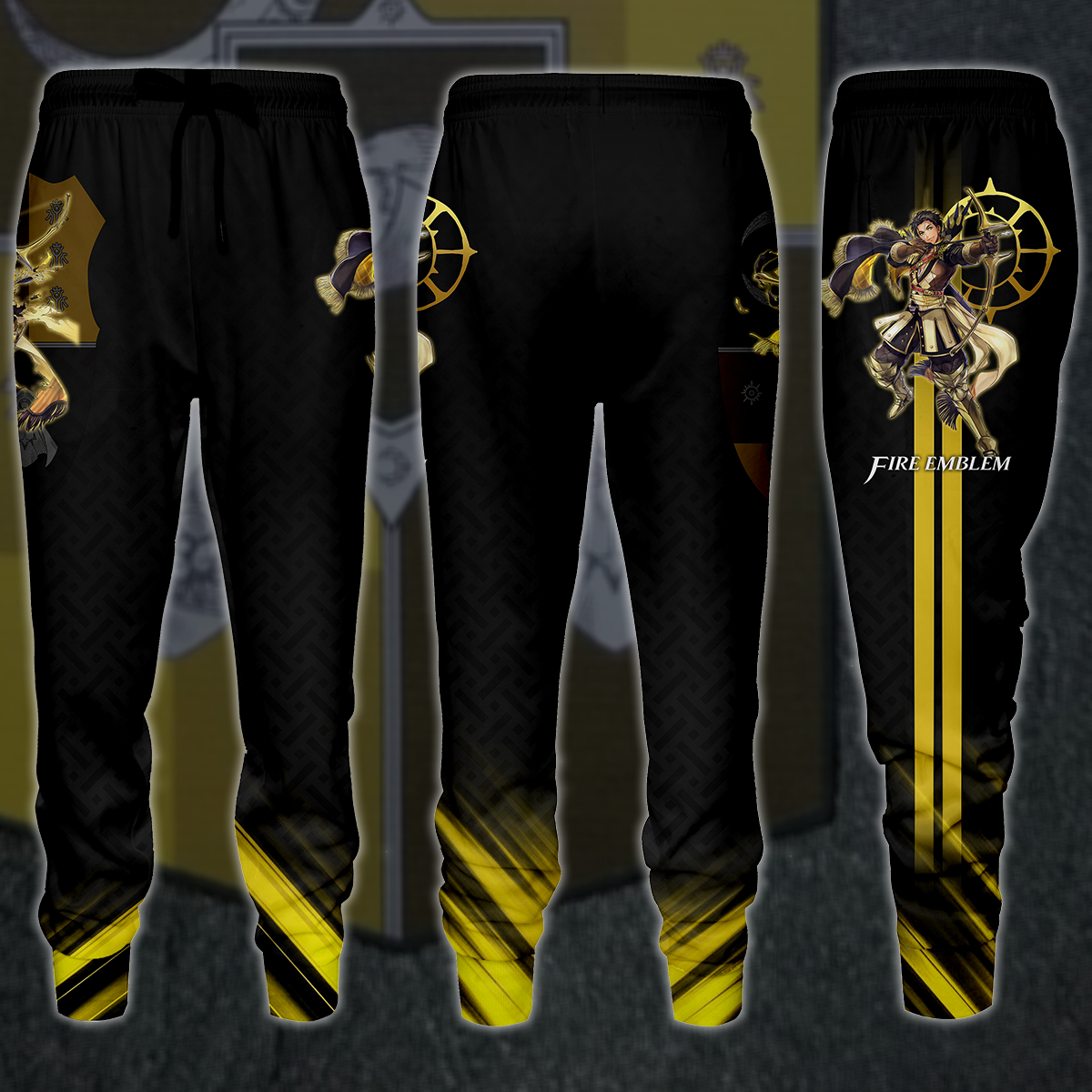 Fire Emblem Claude von Riegan Video Game 3D All Over Printed T-shirt Tank Top Zip Hoodie Pullover Hoodie Hawaiian Shirt Beach Shorts Jogger Joggers S