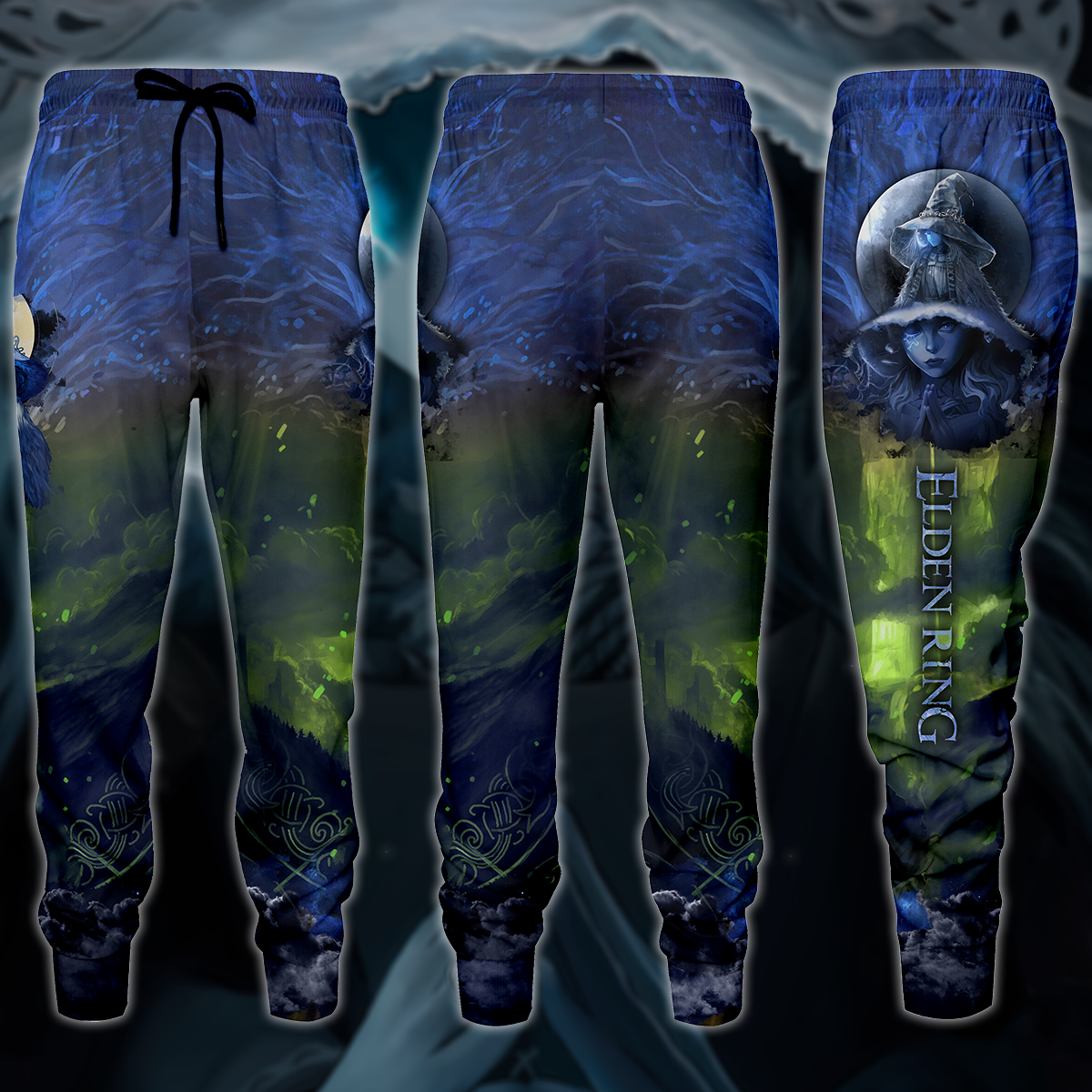 Elden Ring Ranni The Witch (Renna) Video Game 3D All Over Print T-shirt Tank Top Zip Hoodie Pullover Hoodie Hawaiian Shirt Beach Shorts Jogger Joggers S