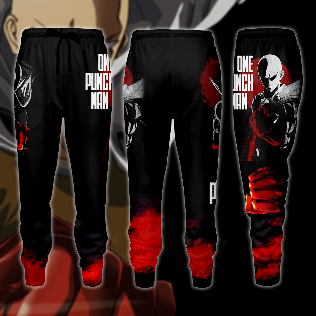 One Punch Man 3D All Over Print T-shirt Tank Top Zip Hoodie Pullover Hoodie Hawaiian Shirt Beach Shorts Jogger Joggers S
