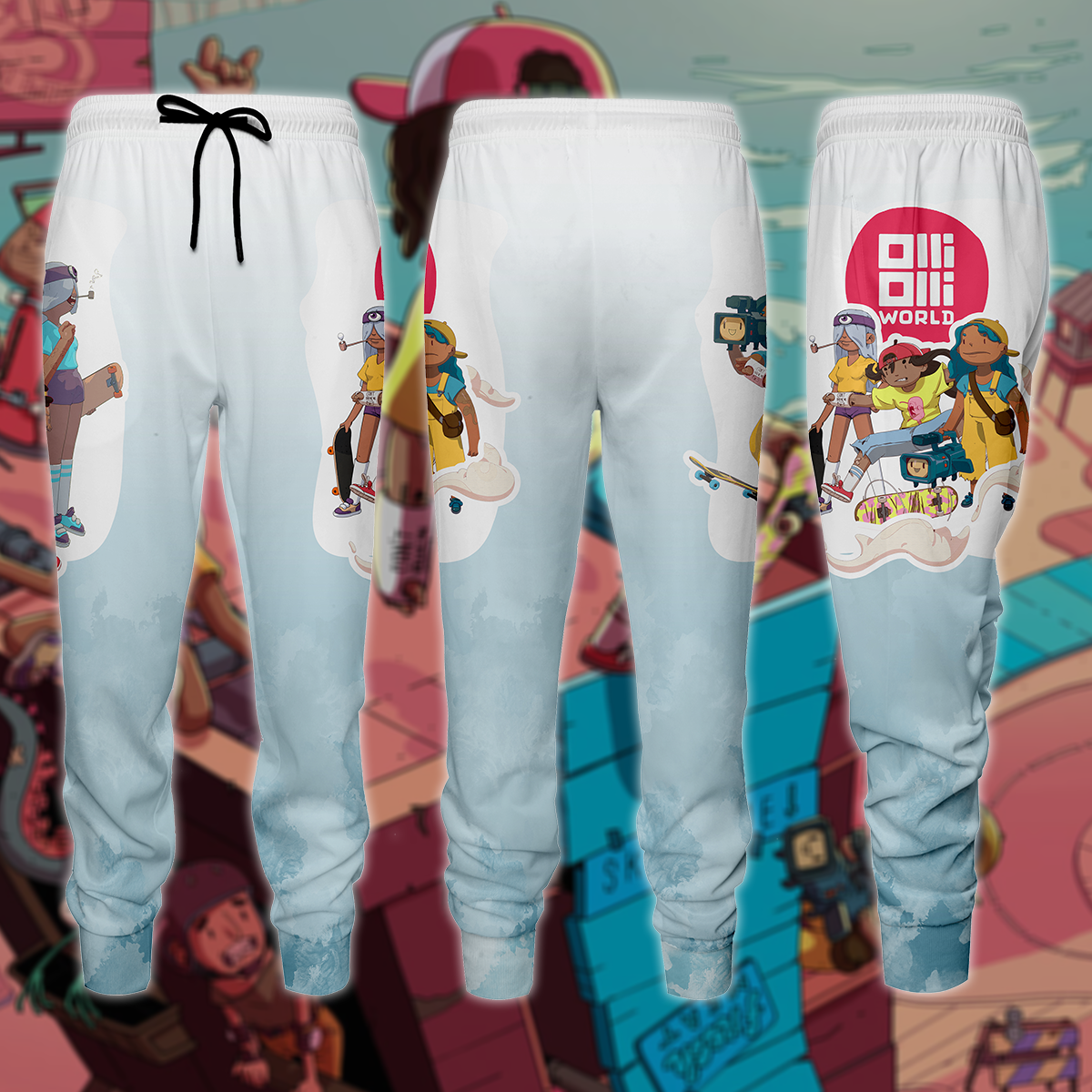 OlliOlli World 3D All Over Print T-shirt Tank Top Zip Hoodie Pullover Hoodie Hawaiian Shirt Beach Shorts Jogger Joggers S