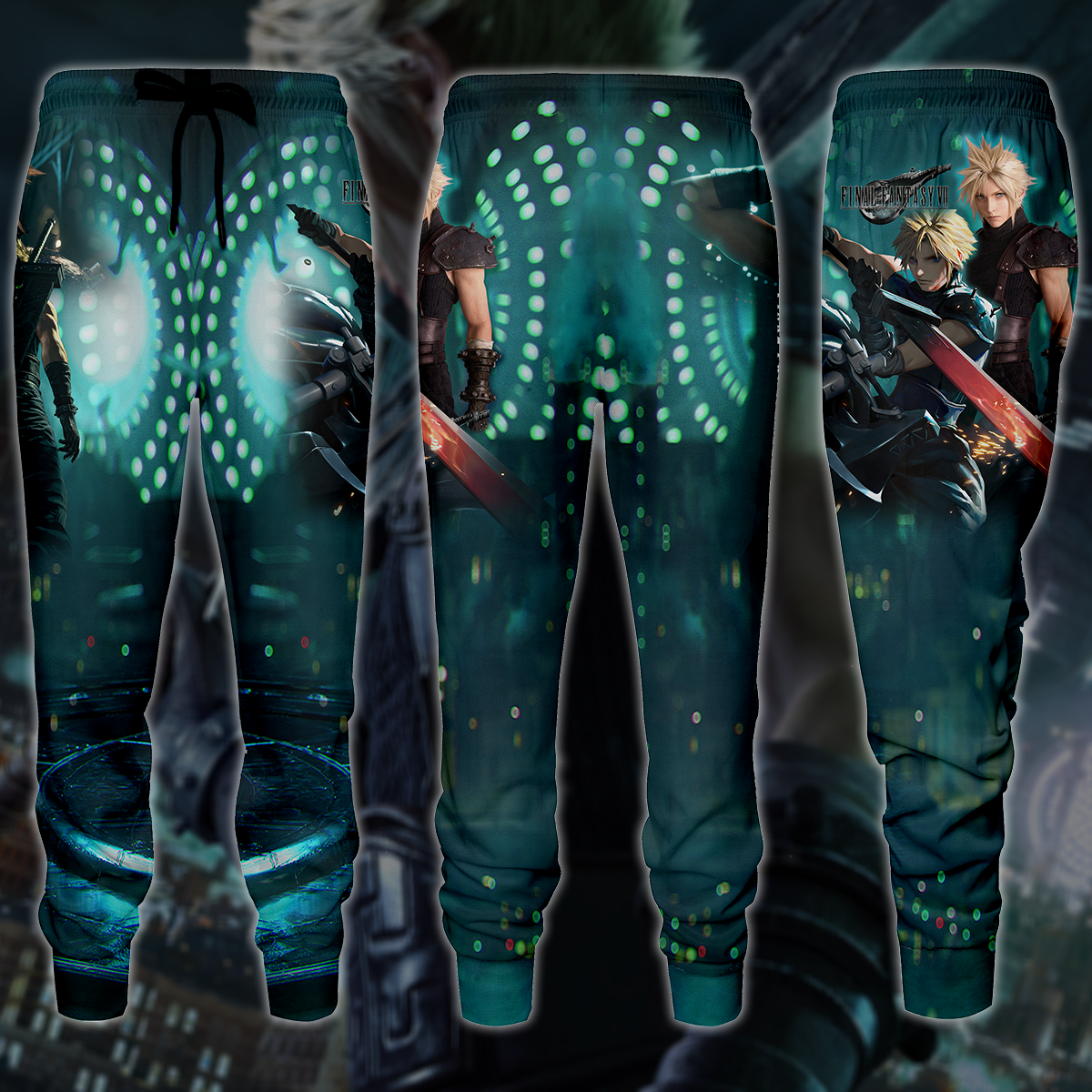 Final Fantasy VII Remake Video Game 3D All Over Printed T-shirt Tank Top Zip Hoodie Pullover Hoodie Hawaiian Shirt Beach Shorts Jogger Joggers S