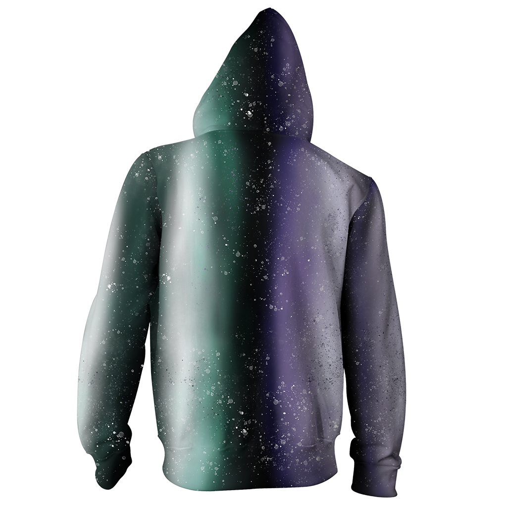 The Nightmare Before Christmas Jack & Sally Zip Up Hoodie