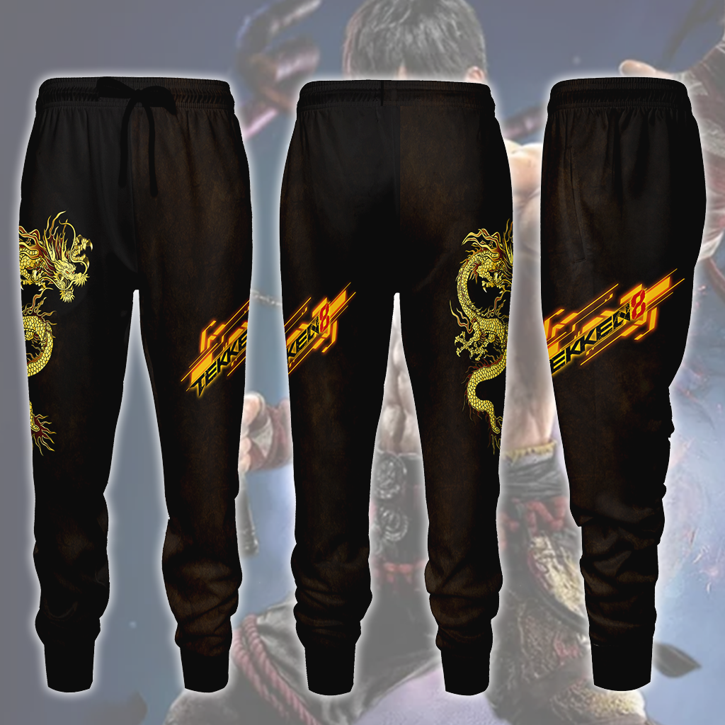 Tekken 8 Law Video Game All Over Printed T-shirt Tank Top Zip Hoodie Pullover Hoodie Hawaiian Shirt Beach Shorts Joggers Joggers S