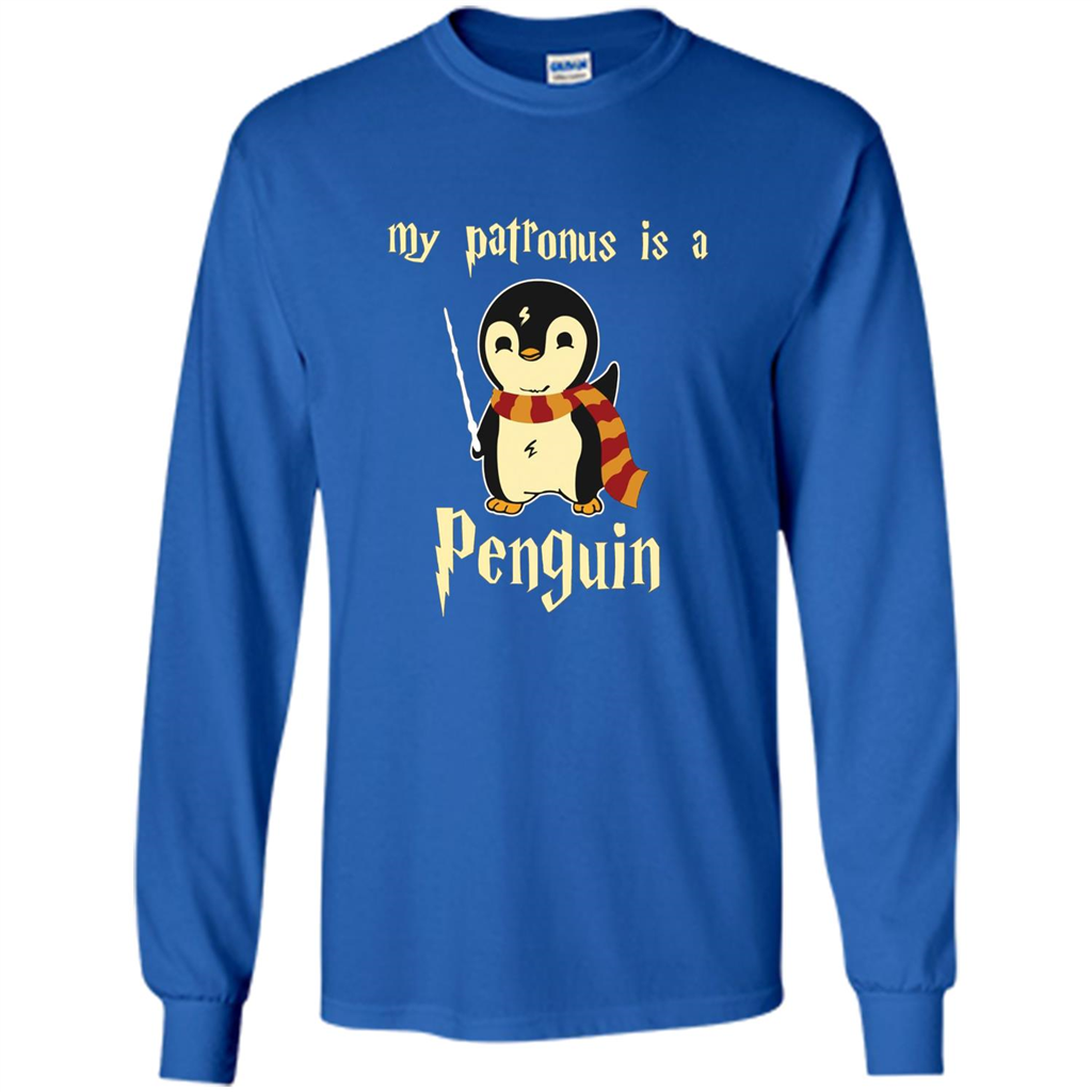 Penguin T-Shirt My Patronus Is A Penguin Hot 2017 T-Shirt Royal S