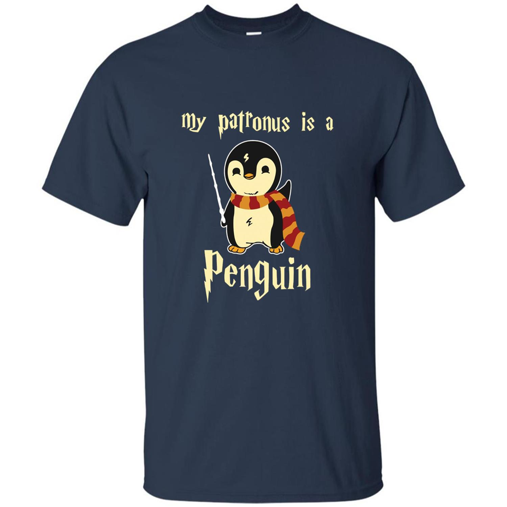 Penguin T-Shirt My Patronus Is A Penguin Hot 2017 T-Shirt Navy S