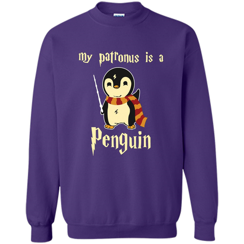 Penguin T-Shirt My Patronus Is A Penguin Hot 2017 T-Shirt Purple S