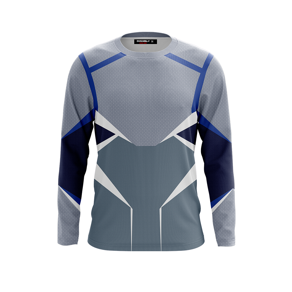 Quicksilver (Pietro Maximoff) Cosplay 3D Long Sleeve Shirt