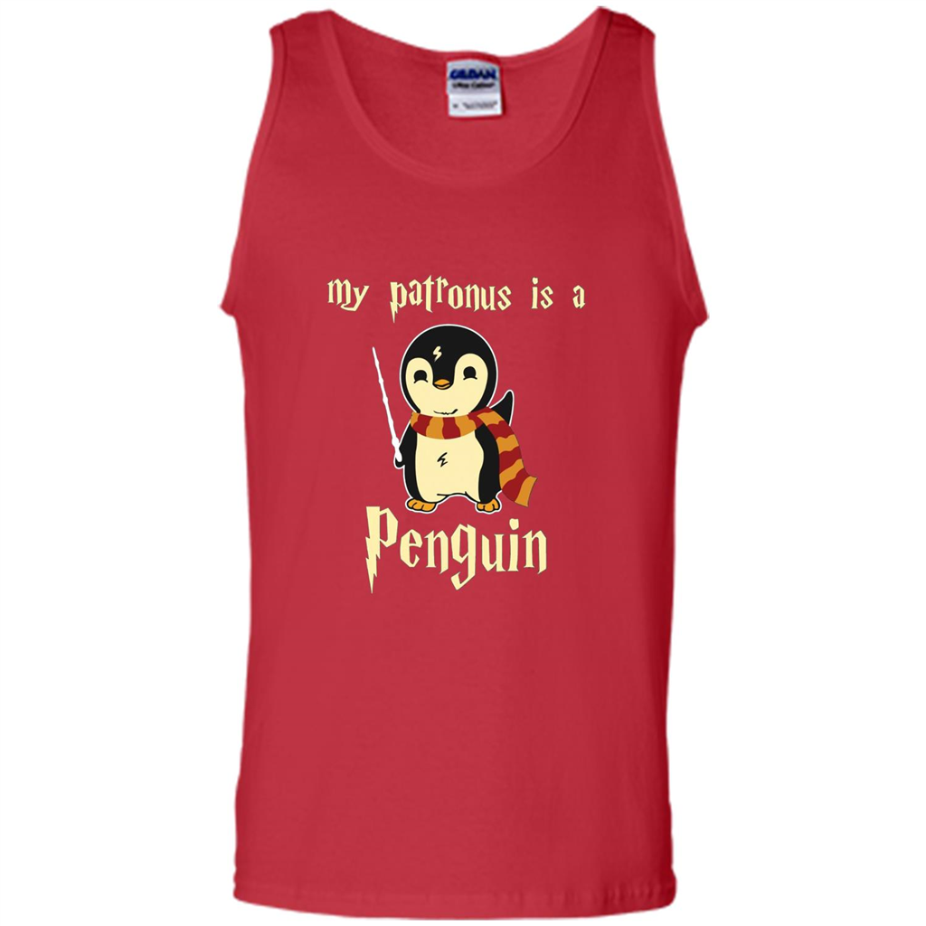 Penguin T-Shirt My Patronus Is A Penguin Hot 2017 T-Shirt Red S