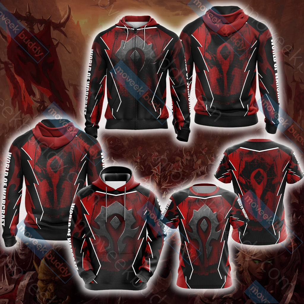 World Of Warcraft - For The Horde Unisex 3D T-shirt