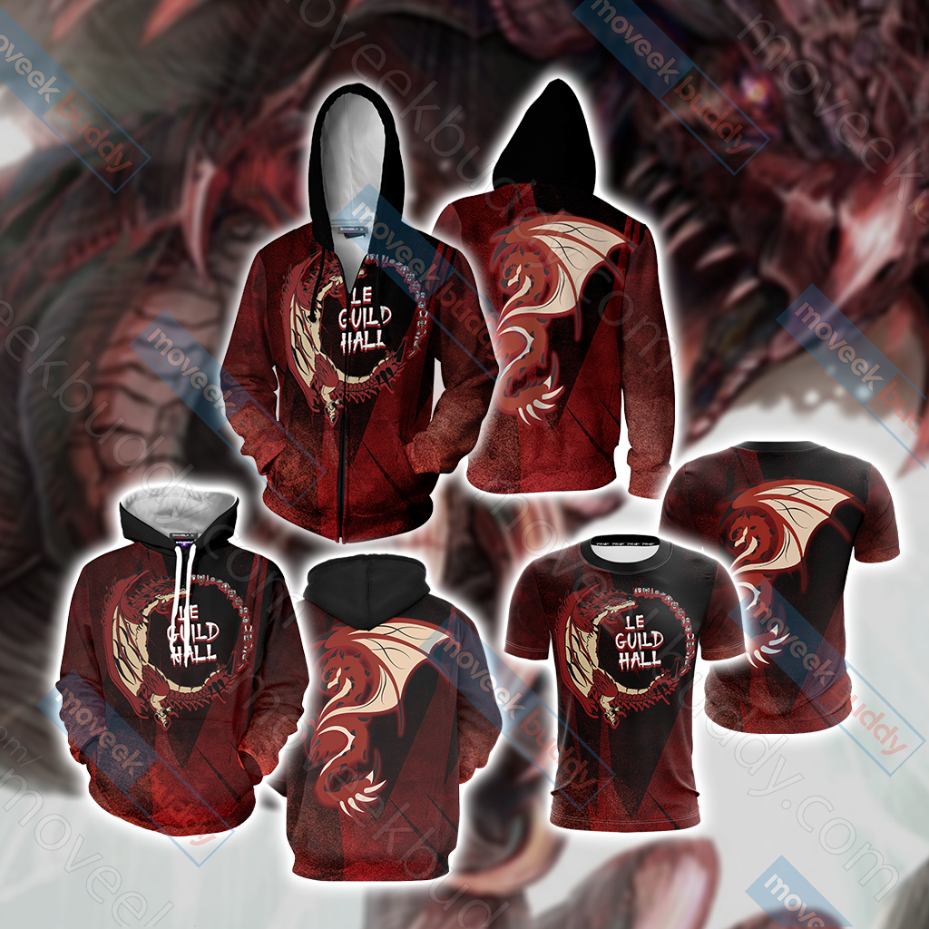 Monster Hunter - Rathalos Unisex 3D T-shirt