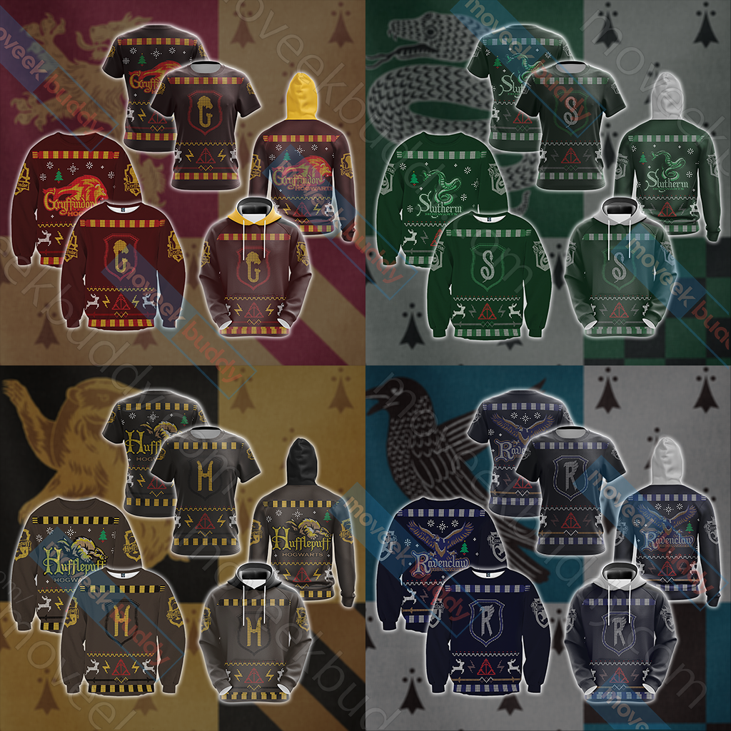 Harry Potter - Cunning Like A Slytherin Winter Style Unisex 3D T-shirt