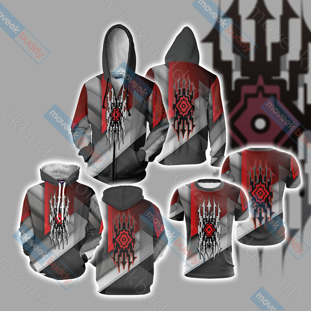 Final Fantasy XIII - L'Cie Unisex 3D T-shirt